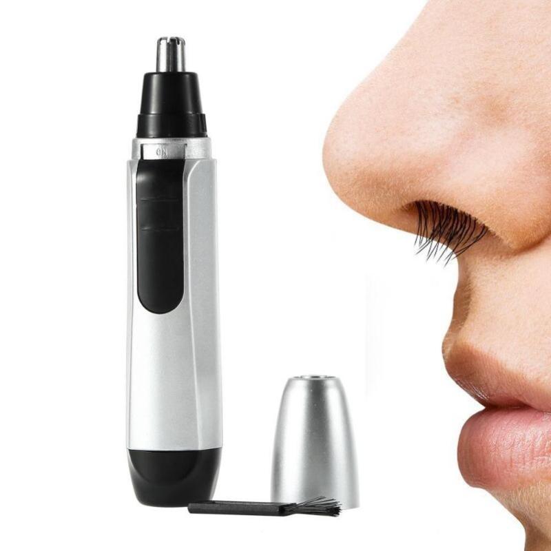 Men'S Grooming Nose Hair Trimmer - เครื่องตัดขนจมูกและหูแบบกันน้ำ เครื่องตัดขนไฟฟ้าขนาดเล็กสำหรับผู้ชายและผู้หญิง ใช้ตกแต่งขนคิ้ว ขนข้างแก้ม และขนบนใบหน้า เครื่องมือโกนขนแบบพกพา