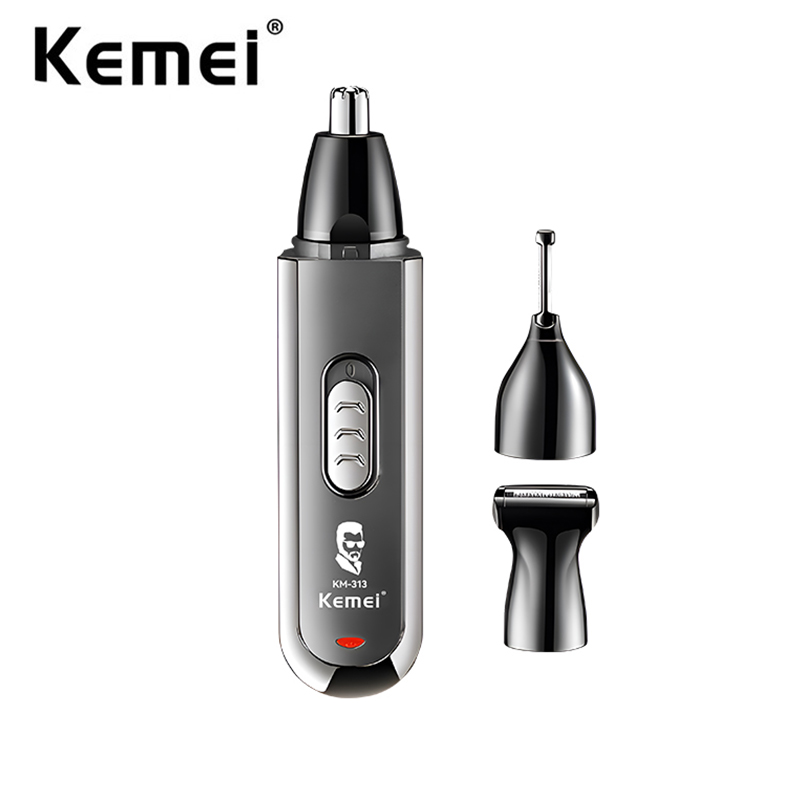 Men'S Grooming Nose Hair Trimmer - Kemei เครื่องเล็มขนหูและจมูกอเนกประสงค์ เครื่องเล็มขนบนใบหน้า TYPE-C ตัดแต่งขนตามร่างกายชาร์จไฟได้ USB