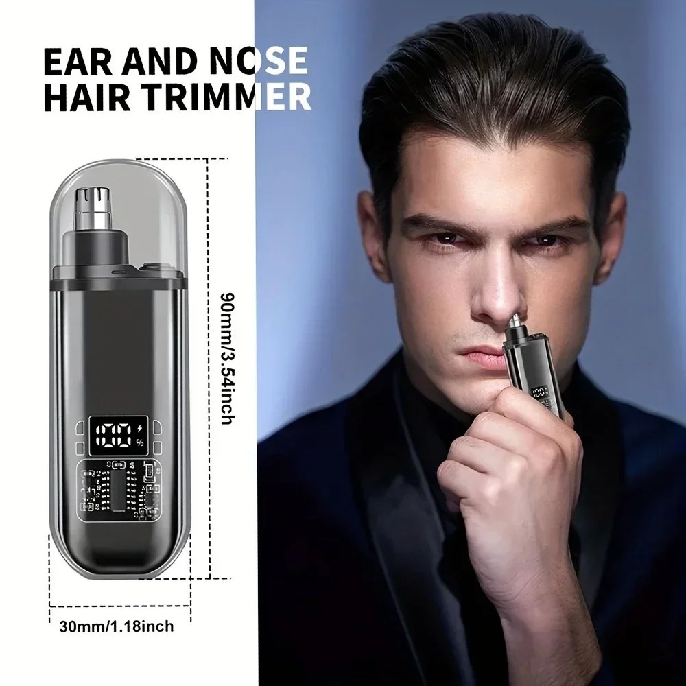 เครื่องตัดขนจมูกและขนหูไฟฟ้าขน - Men'S Grooming Nose Hair Trimmer บทวิจารณ์และราคา