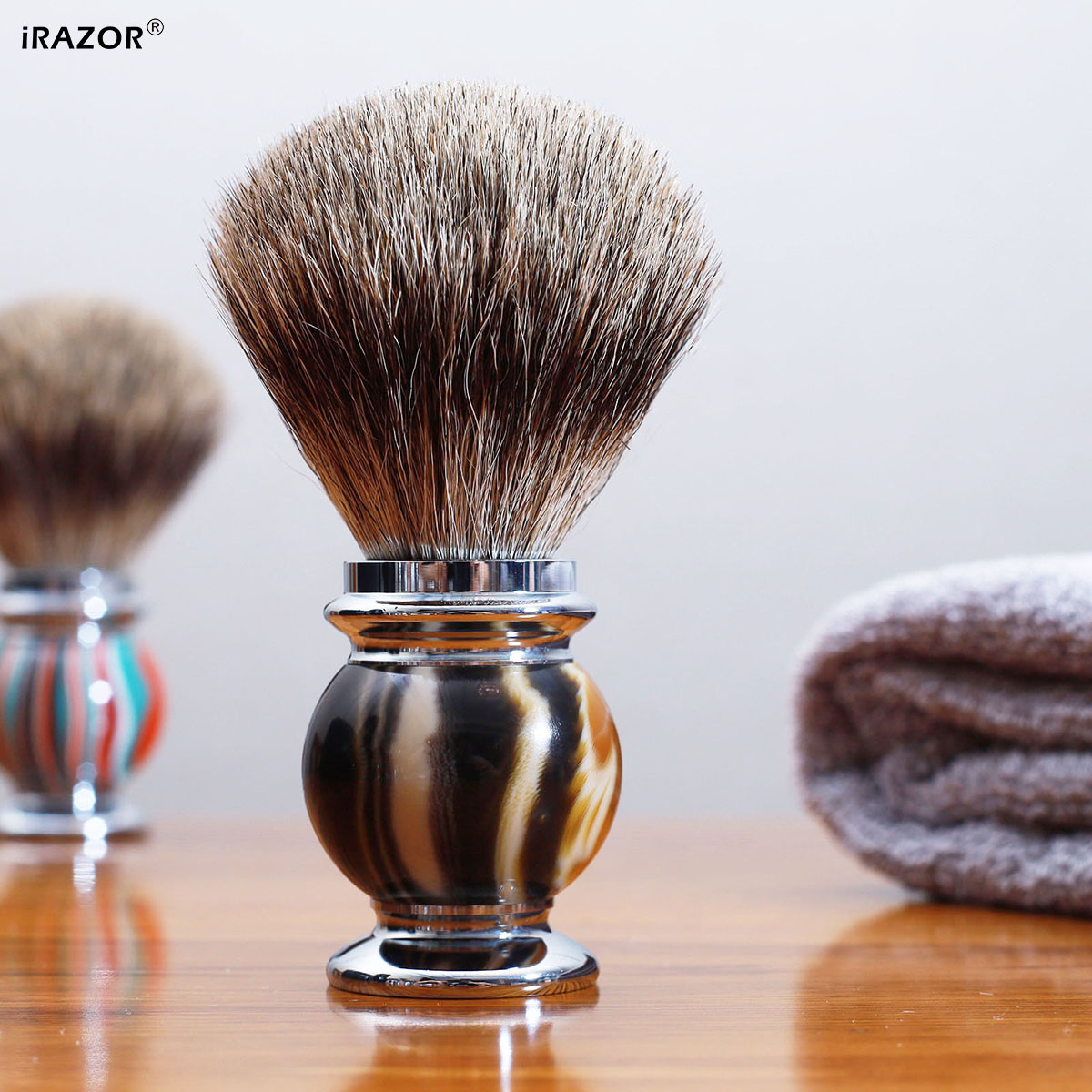 แปรงโกนหนวด iRAZOR Silvertip ส - Men'S Grooming Organizer บทวิจารณ์และราคา