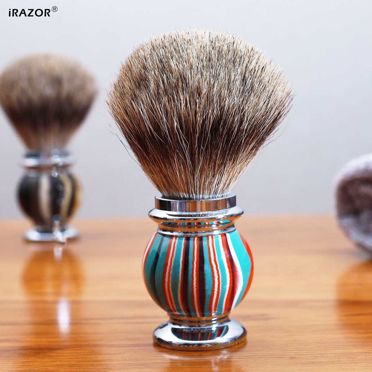 แปรงโกนหนวด iRAZOR Silvertip ส - Men'S Grooming Organizer บทวิจารณ์และราคา