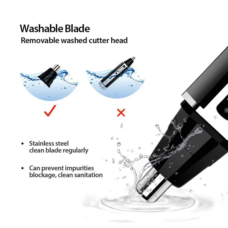 Kemei เครื่องกันขนไฟฟ้าแบบชาร์ - Men'S Grooming Nose Hair Trimmer บทวิจารณ์และราคา