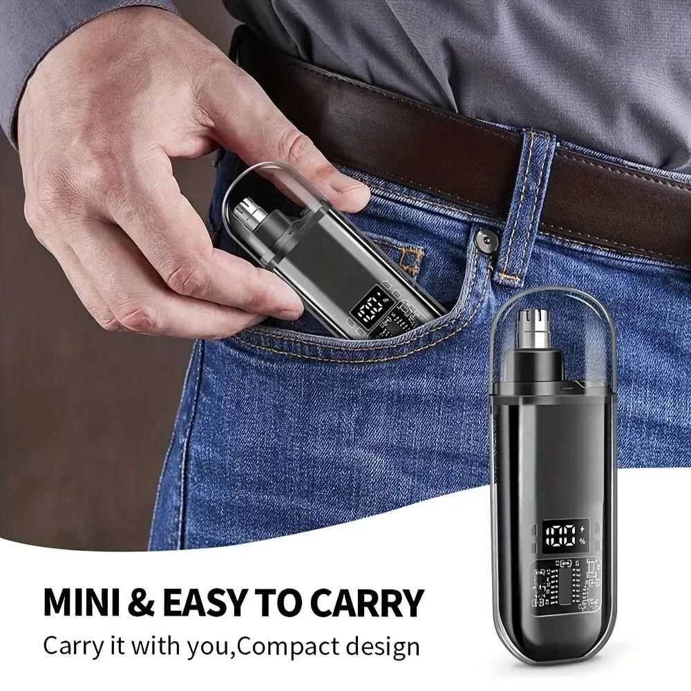 เครื่องตัดขนจมูกและขนหูไฟฟ้า ข - Men'S Grooming Nose Hair Trimmer บทวิจารณ์และราคา