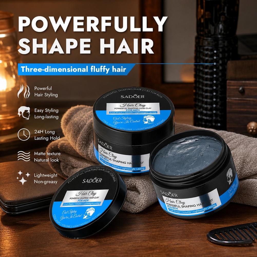 ดินเหนียวจัดแต่งทรงผมเนื้อแมท  - Pomade Hair Clay บทวิจารณ์และราคา