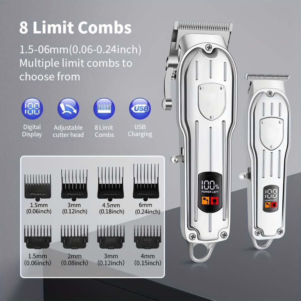 ชุดเครื่องตัดผมมืออาชีพพร้อมหน - Mens Grooming Tools บทวิจารณ์และราคา