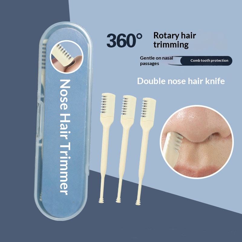 เครื่องตัดขนจมูกแบบสองด้าน 360 - Men'S Grooming Nose Hair Trimmer บทวิจารณ์และราคา