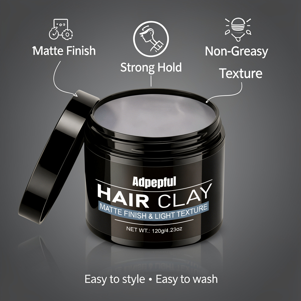 ดินเหนียวจัดแต่งทรงผม Adglamfu - Pomade Hair Clay บทวิจารณ์และราคา