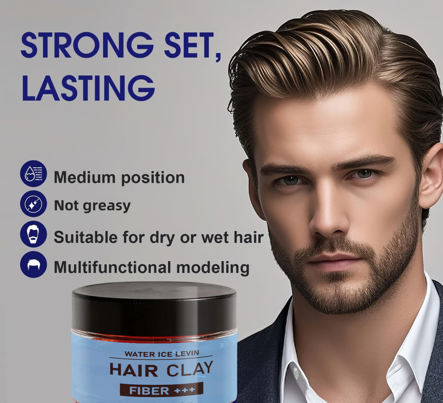ดินเหนียวสำหรับจัดแต่งทรงผมไบโ - Pomade Hair Clay บทวิจารณ์และราคา