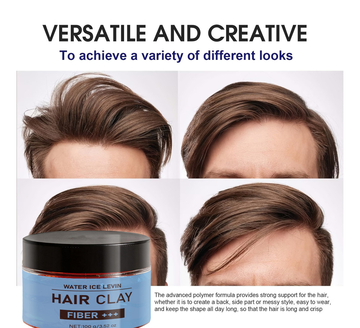 ดินเหนียวสำหรับจัดแต่งทรงผมไบโ - Pomade Hair Clay บทวิจารณ์และราคา