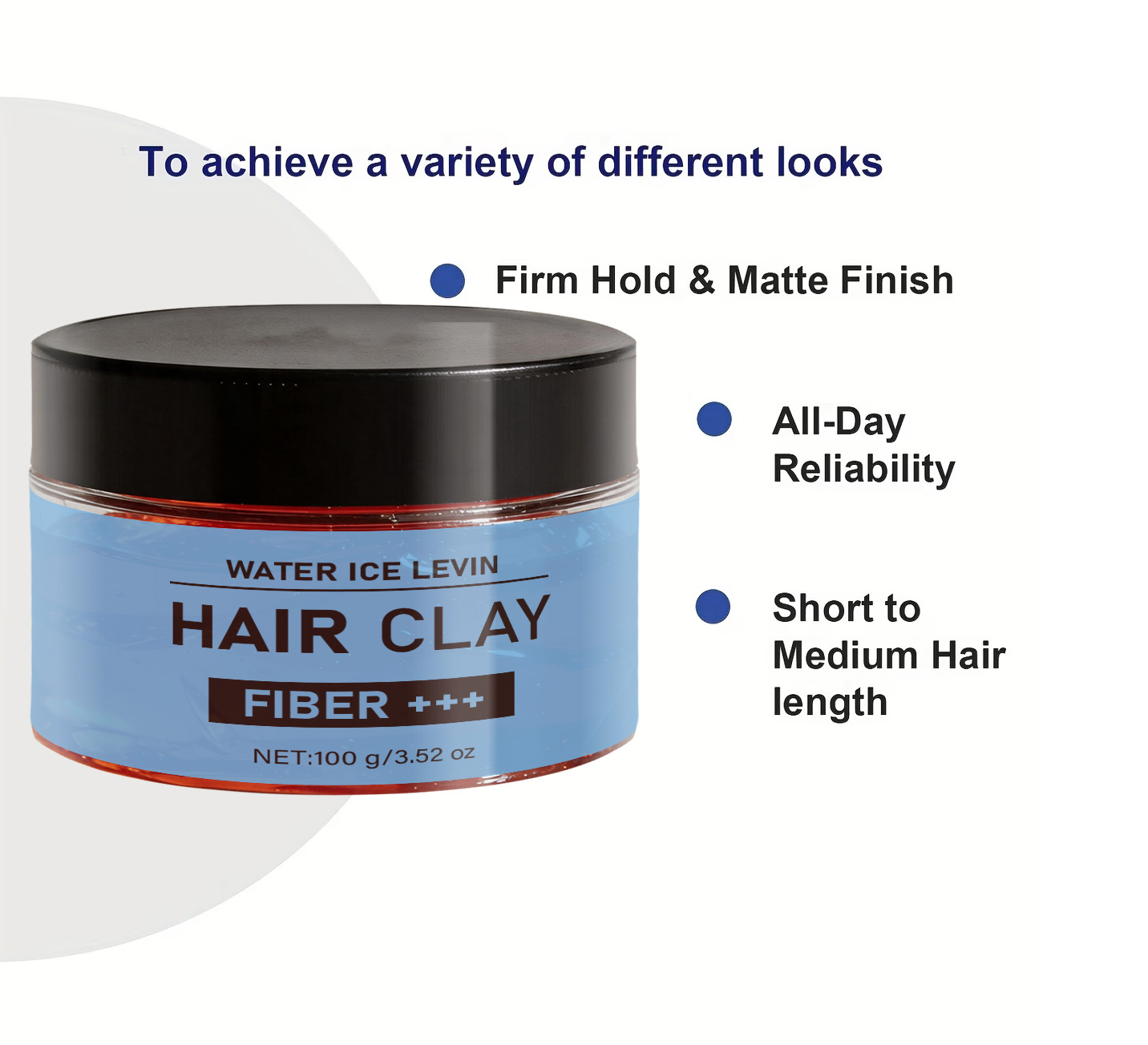 ดินเหนียวสำหรับจัดแต่งทรงผมไบโ - Pomade Hair Clay บทวิจารณ์และราคา