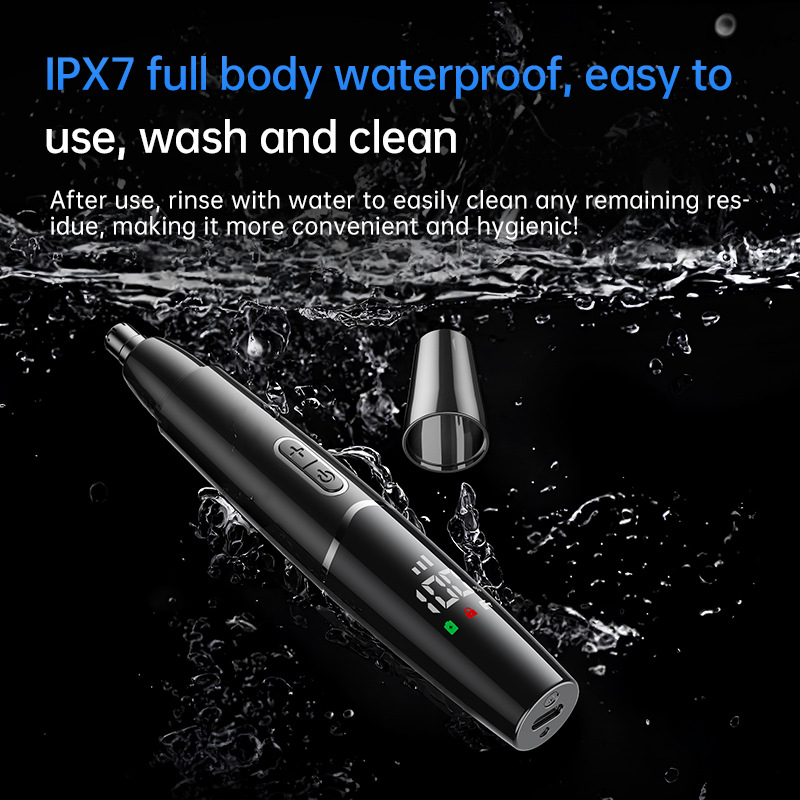 เครื่องตัดขนจมูกและหูแบบชาร์จไ - Men'S Grooming Nose Hair Trimmer บทวิจารณ์และราคา