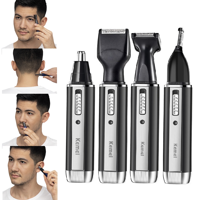 เครื่องโกนหนวดไฟฟ้า Kemei แบบช - Men'S Grooming Nose Hair Trimmer บทวิจารณ์และราคา