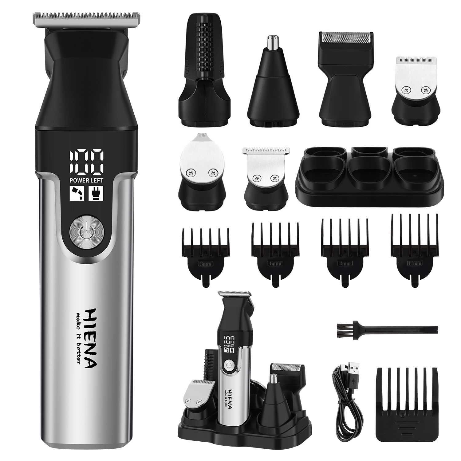 HIENA ชุดเครื่องตัดผมมัลติฟังก - Men'S Grooming Nose Hair Trimmer บทวิจารณ์และราคา