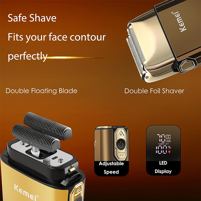 เครื่องตัดผม Kemei KM-TX10 T9  - Men'S Grooming Organizer บทวิจารณ์และราคา