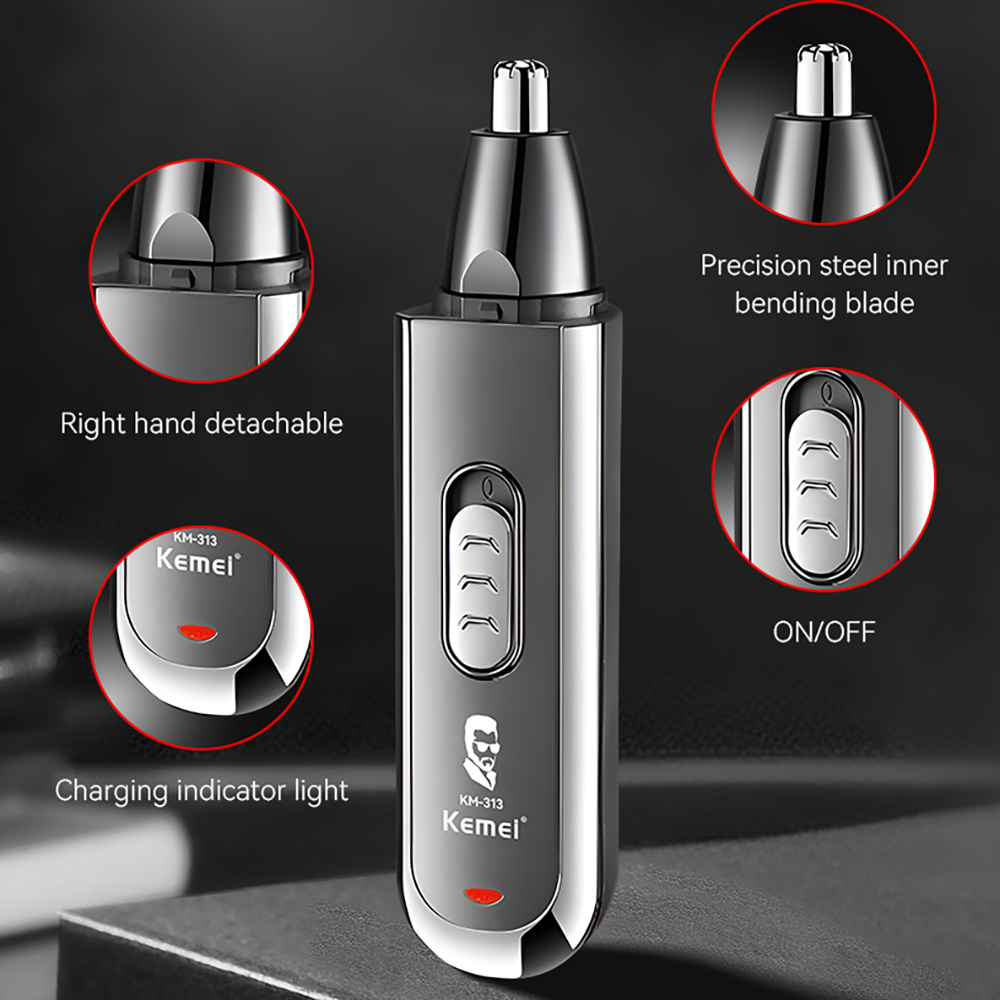 Kemei เครื่องเล็มขนหูและจมูกอเ - Men'S Grooming Nose Hair Trimmer บทวิจารณ์และราคา
