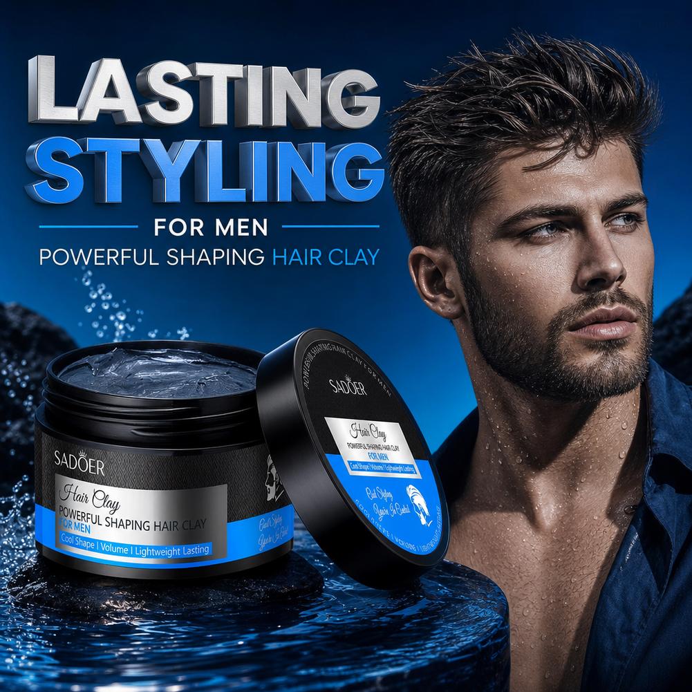 แว็กซ์จัดแต่งทรงผมสำหรับผู้ชาย - Pomade Hair Clay บทวิจารณ์และราคา