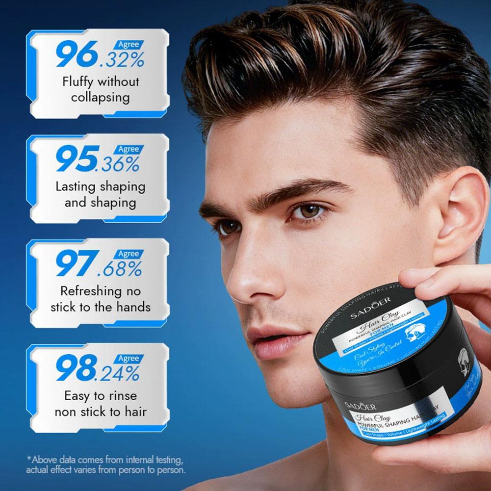แว็กซ์จัดแต่งทรงผมสำหรับผู้ชาย - Pomade Hair Clay บทวิจารณ์และราคา